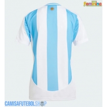 Camisa de time de futebol Argentina Replicas 1º Equipamento Feminina Copa America 2024 Manga Curta